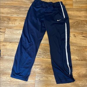 Blue Nike sweatpants